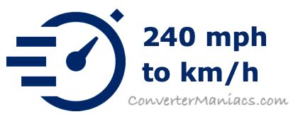 240 Kmh To Mph