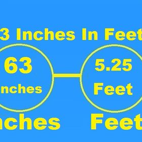 63 Inches In Feet