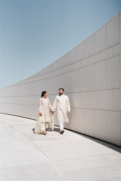 Aga Khan Museum Engagement Shoot Yusra Taha Sunnyside Weddings