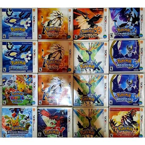 All The Pokemon Games For 3Ds Atelier Yuwa Ciao Jp