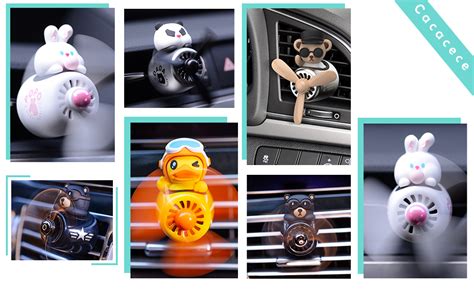 Amazon Com Cacacece Car Air Fresheners Cute Dog Pilot Car Air Outlet