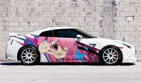 Anime Car Vinyl Decals Designs