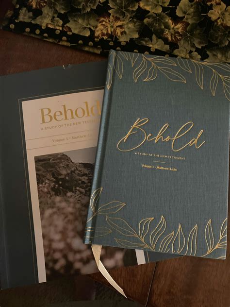 Behold New Testament Journal Volume 1 The Daily Grace Co