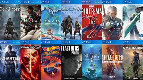Best PS4 Games Available