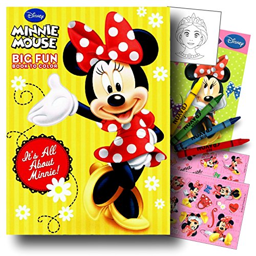 Buy Minnie Mouse Coloring Book Pack With Stickers Crayons And Coloring Buy Minnie Mouse Coloring Book Pack With Stickers Crayons And Coloring