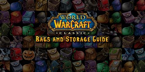 5 Classic WoW Bags