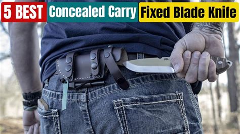 How to Safely Carry and Conceal a Weapon Knife