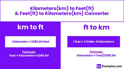 Convert Foot To Kilometer Excelnotes Convert Foot To Kilometer Excelnotes