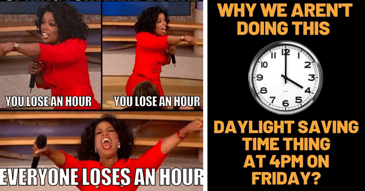 Daylight Saving Meme