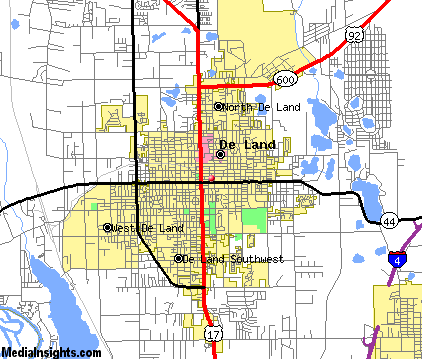 Comprehensive Deland Florida Map: Find Your Way Around the City