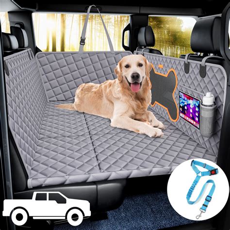 Dog Car Back Seat Protector Mat