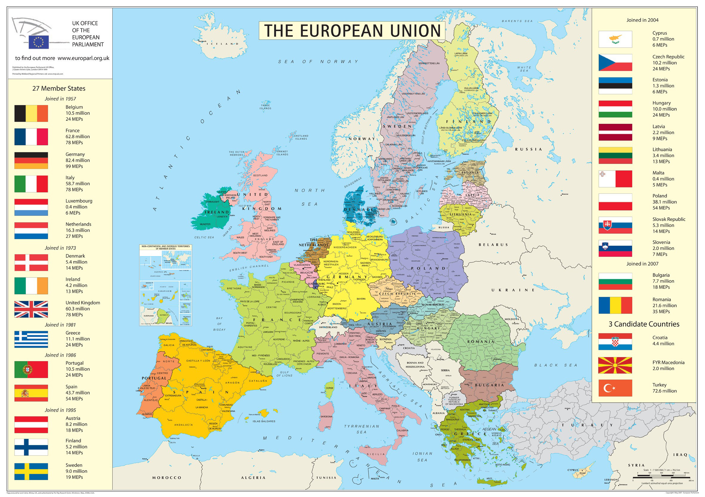 European Map Pre World War 1