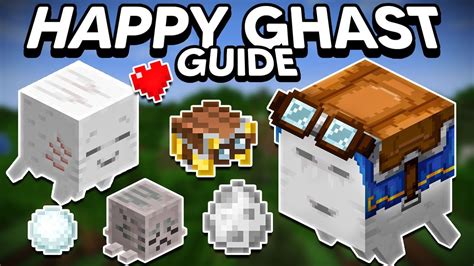 Everything About The Happy Ghast In The New Minecraft Update Youtube Everything About The Happy Ghast In The New Minecraft Update Youtube