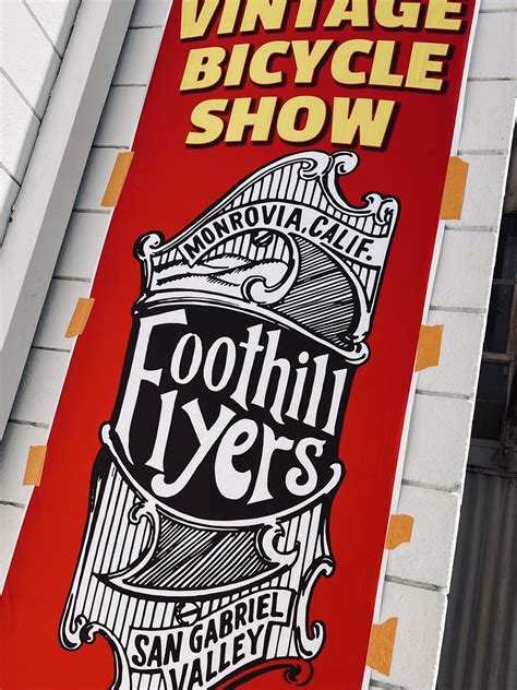 Foothill Flyers 3Rd Annual Vintage Bicycle Swap Show And Ride