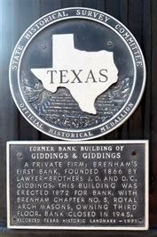 Former Bank Building Of Giddings Giddings Texas Historical Markers Former Bank Building Of Giddings Giddings Texas Historical Markers