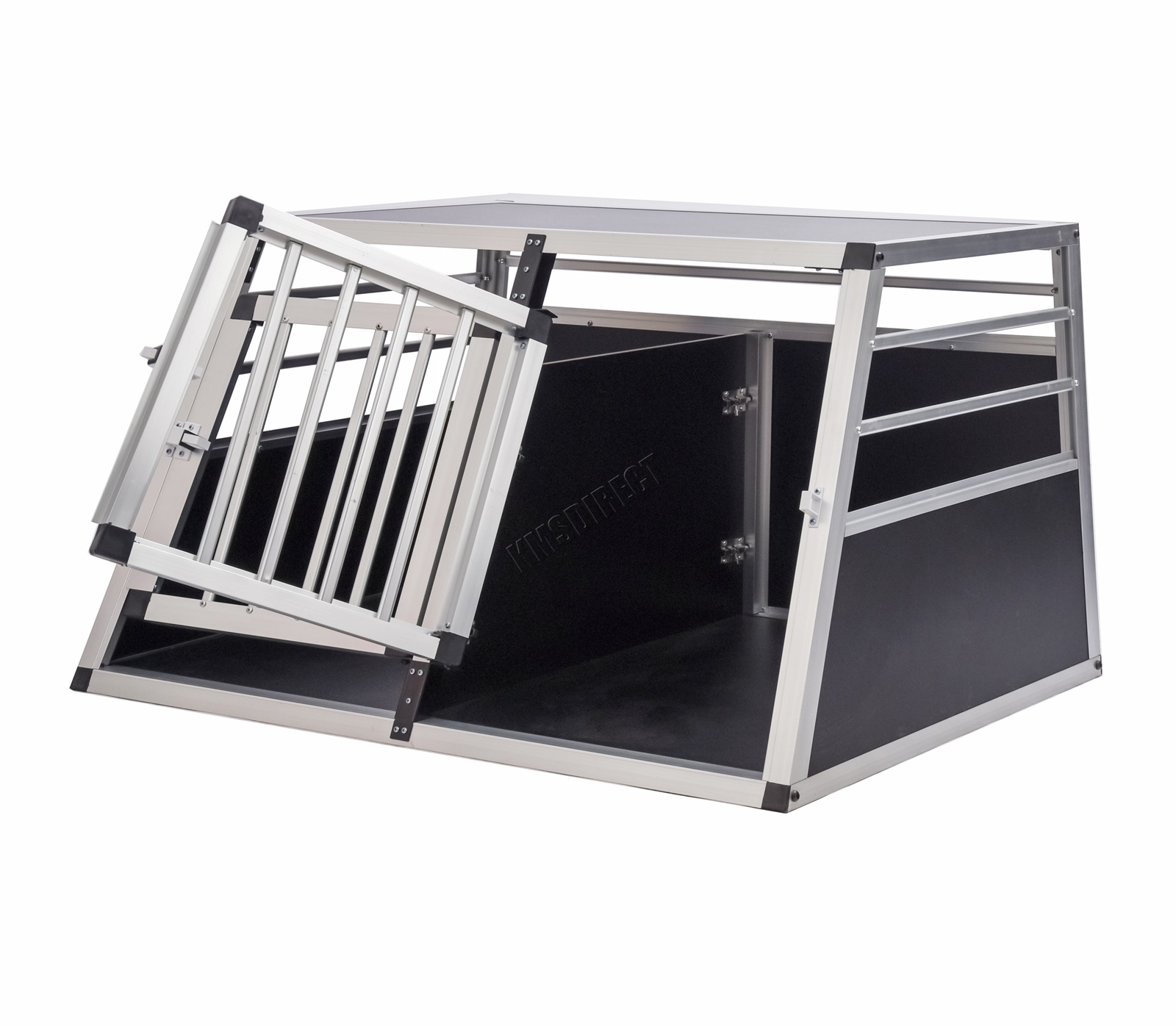 Foxhunter Aluminium Pet Car Crate Travel Cage Dog Puppy Cat Transport Foxhunter Aluminium Pet Car Crate Travel Cage Dog Puppy Cat Transport