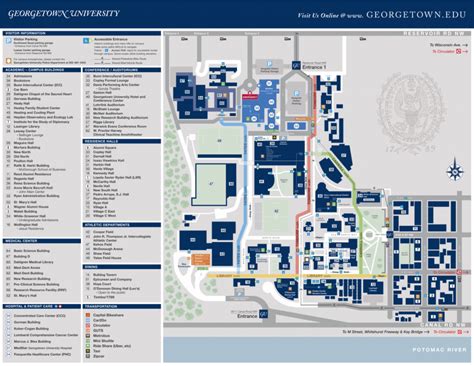 How to Find Your Way with the Georgetown University Map