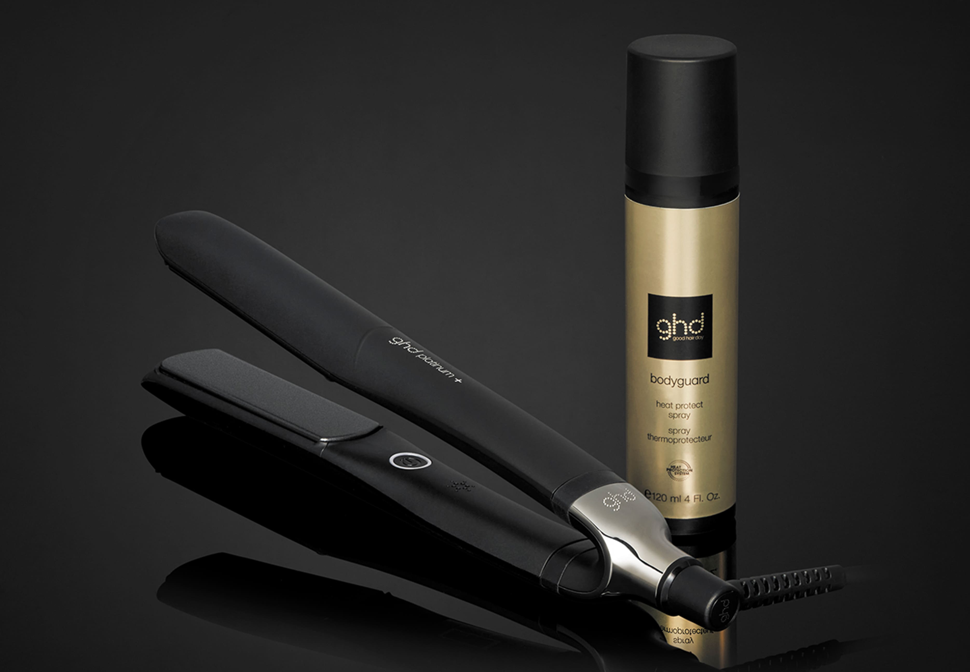 Ghd Gold Styler 1 Inch Flat Iron Hair Straightener Ceramic Flat Iron