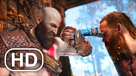 God Of War Ps5 Kratos Vs Baldur Boss Fight Son Of Odin Gow4