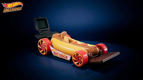 Hot Dog Hot Wheels Car Toy