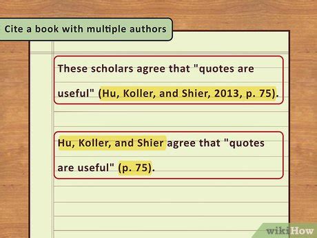 How To Cite A Quote From A Book