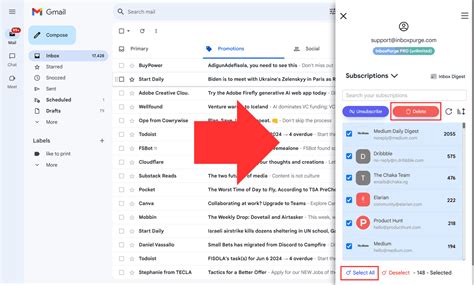 How To Delete Mass Emails On Gmail
