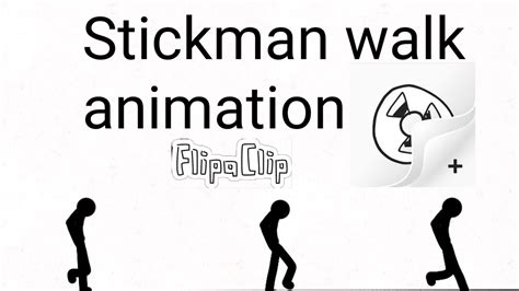 How To Make Stickman Walk Animation In Only 5 Frames Easiest Walk