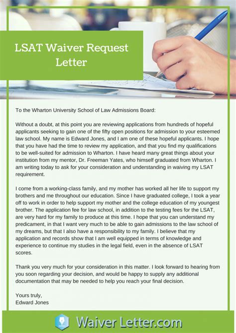 How To Write A Great Lsat Waiver Letter With Our Pro Help