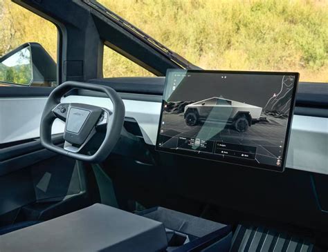 Tesla Cybertruck Interior Design