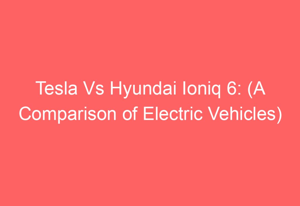 5 Ways Ioniq Beats Tesla