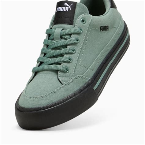 Jual Sepatu Sneakers Puma Court Classic Vulc Fs Black Original 39635303