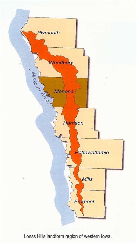 Loess Hills Location