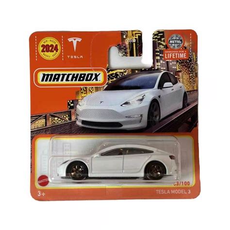 Masinuta Matchbox Tesla Model 3 Alb 1 64 Emag Ro Masinuta Matchbox Tesla Model 3 Alb 1 64 Emag Ro