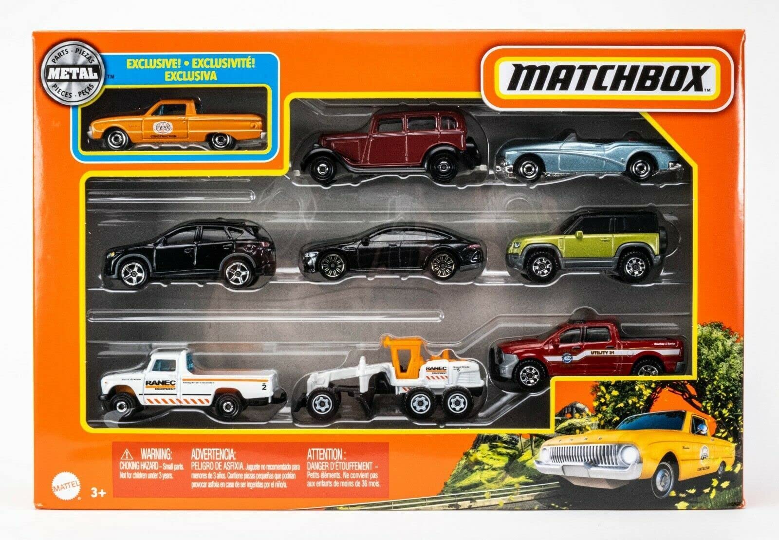5 Matchbox Tesla Models