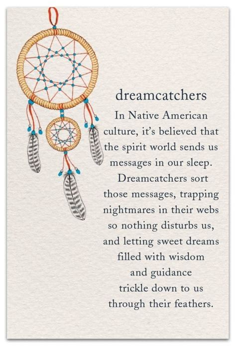 Meaning Of The Dream Catcher Dream Catcher Native American Quotes