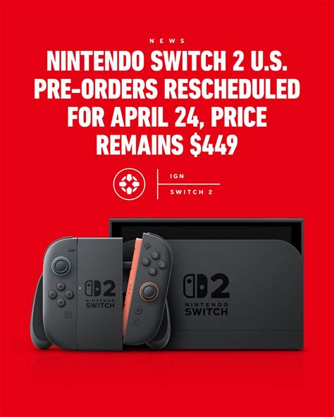 Nintendo Maintains Nintendo Switch 2 Pricing Retail Pre Orders To Begin April 24 In U S News Nintendo Official Site