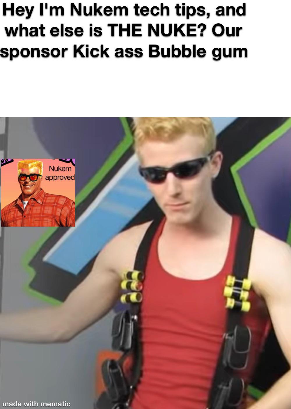 Nukem Tech Tips Sponsored By Kino Fabink Linustechtips