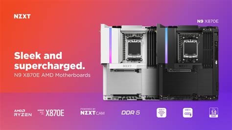 Nzxt Reveals Its New N9 X870e Motherboard Ready For Zen 5 Launches In 2025