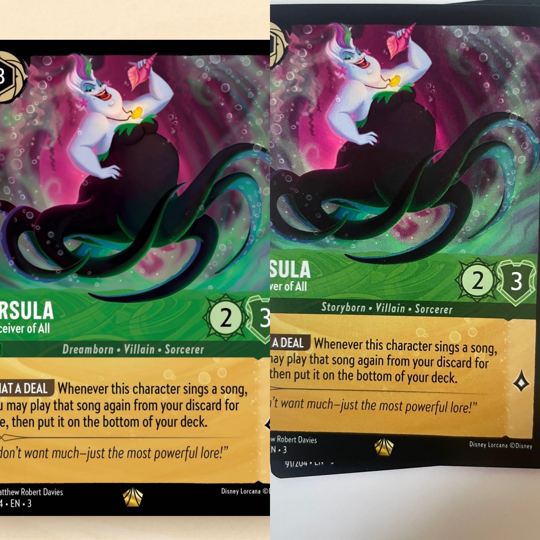 Okay Can Someone Explain The Ursula Thing To Me R Lorcana