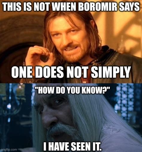 One Does Not Simply Meme Imgflip