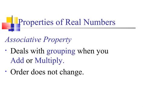 Order Properties Of The Real Numbers Ppt Download