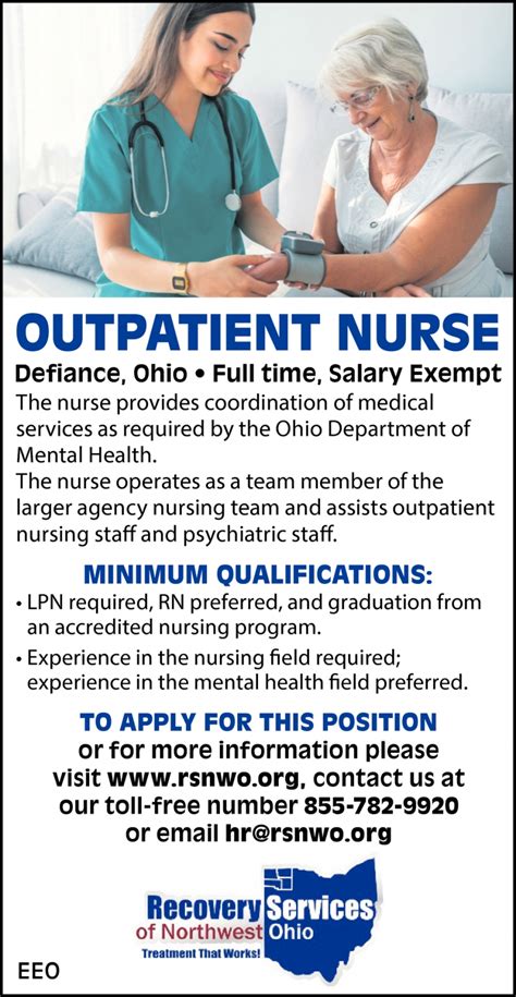 Unlocking Opportunities: What You Need to Know About Outpatient Nurse Jobs