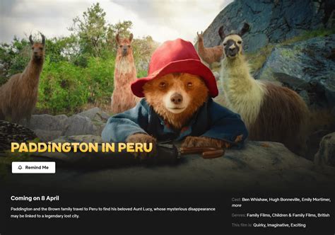 Discover the Paddington Release Date UK and When to Watch