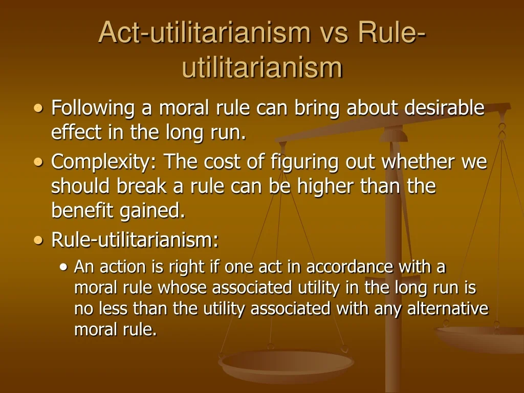 Ppt Session 3 Utilitarianism Powerpoint Presentation Free Download
