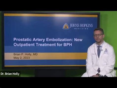 Prostatic Artery Embolization Johns Hopkins Medicine