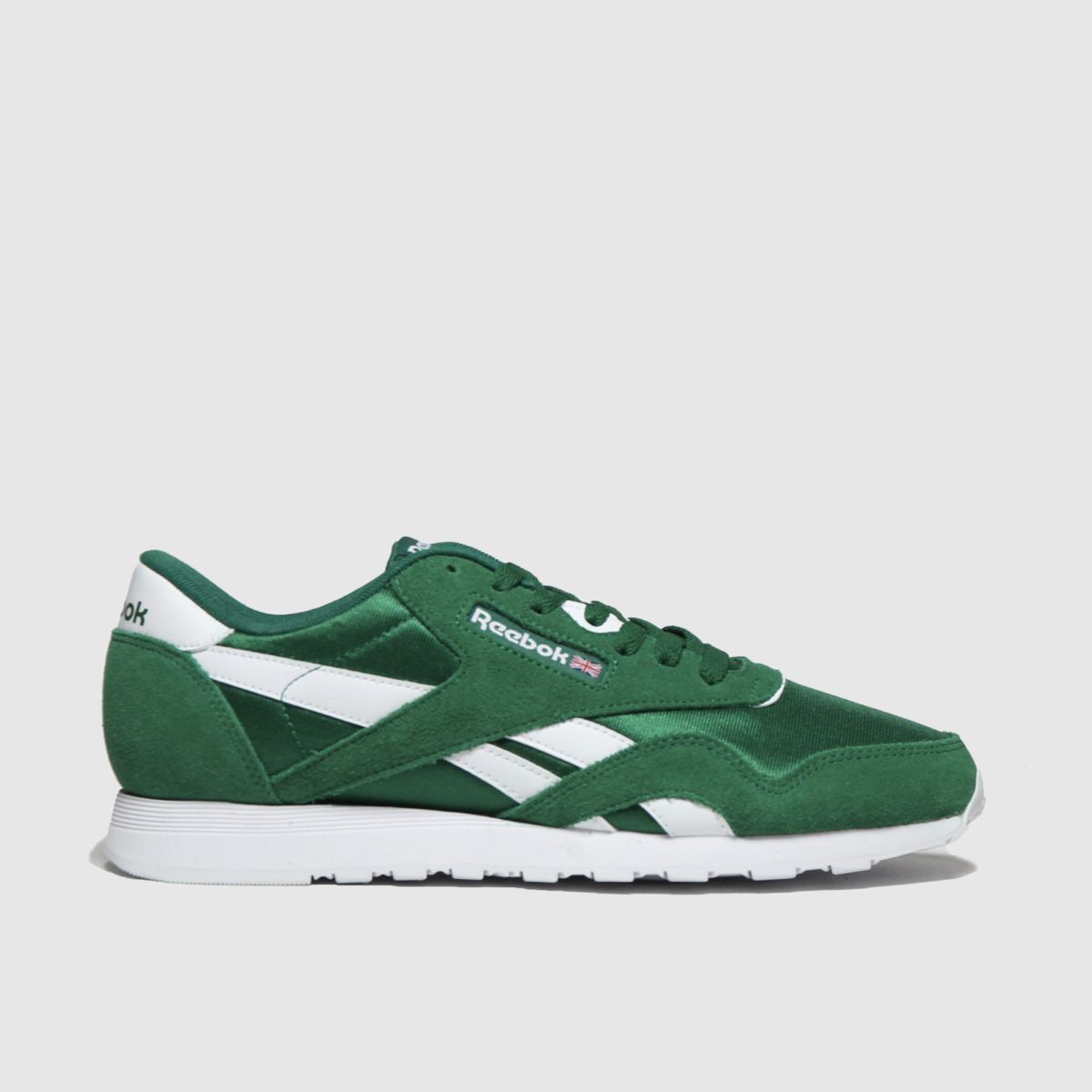 Reebok Green Classic Nylon Trainers Trainerspotter