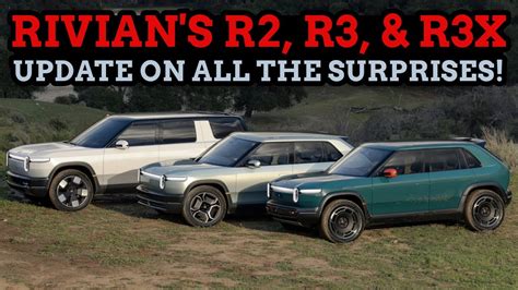 Rivian S R2 Unveiling Had So Many Surprises R2 R3 R3x All Of The Details Episode 290 Youtube