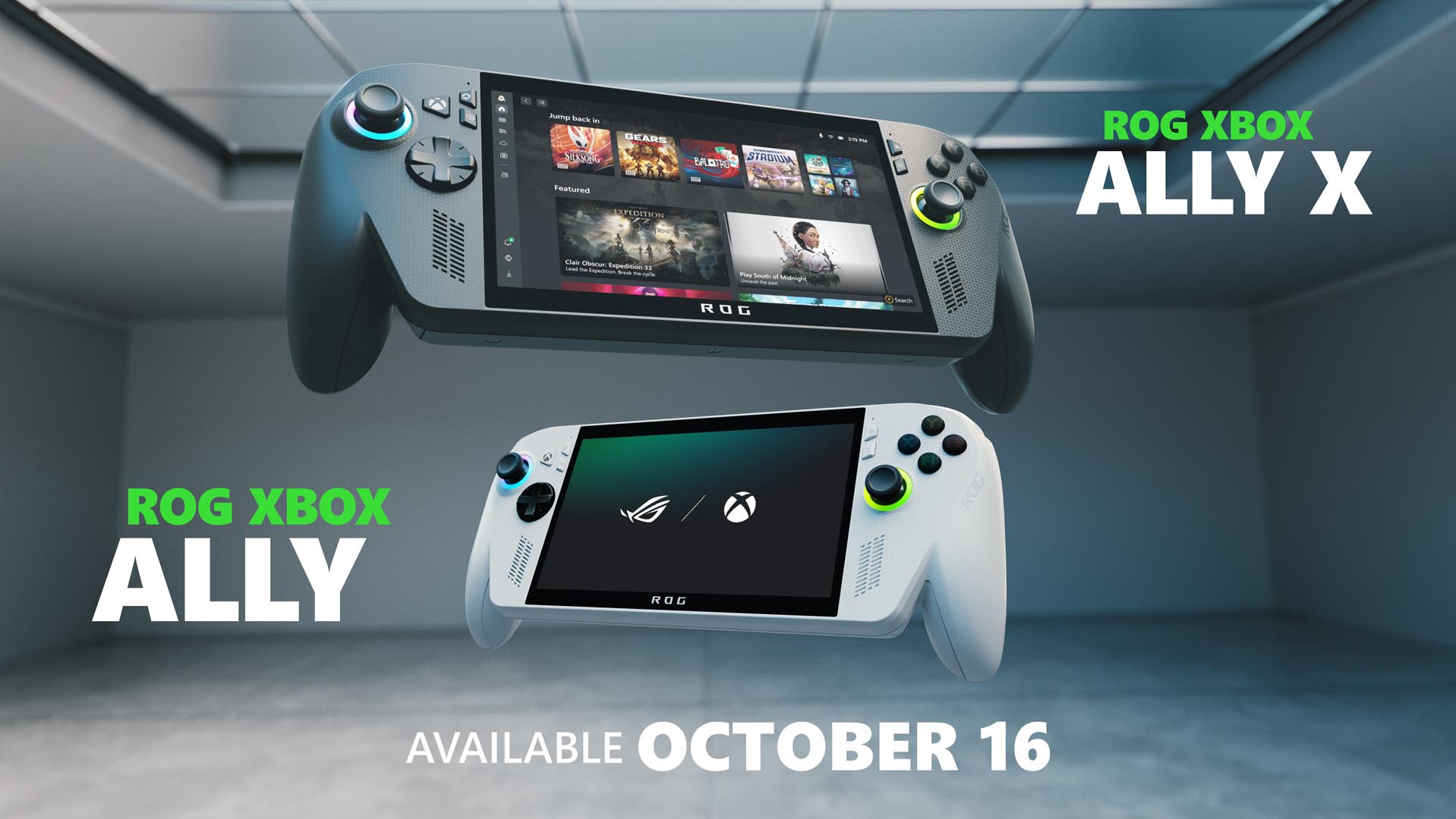 Rog Xbox Ally Handhelds Launch October 16 Get Ready To Play Xbox Wire Rog Xbox Ally Handhelds Launch October 16 Get Ready To Play Xbox Wire