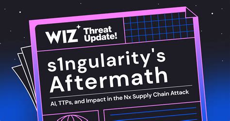 S1ngularity Supply Chain Attack Leaks Secrets On Github Everything You Need To Know Wiz Blog