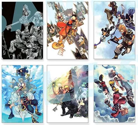Square Enix Reveals Kingdom Hearts Art Museum Trading Cards Gonintendo